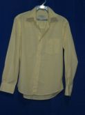 Camisa Borelli P, amarela de manga comprida