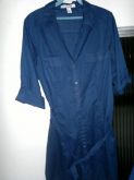 Vestido azul Forever21. tam. M
