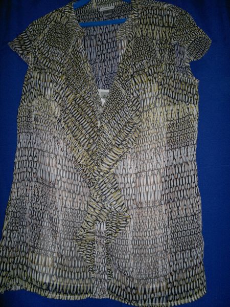 Blusa Worthington Estampada tam M