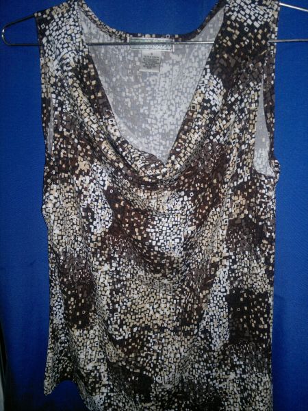 Blusa Vintage Suzie P Estampada