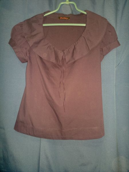 Blusa Yellow Mellon roxa tam M