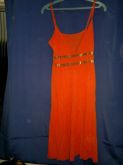 Vestido Agatha tam p cor abobora