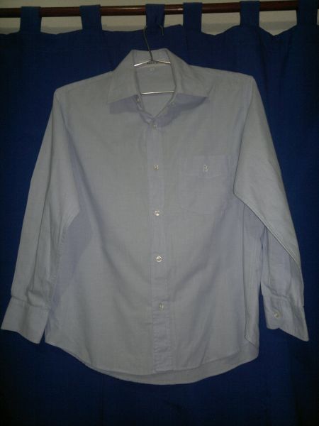 Camisa Borelli P, branca de manga comprida