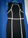 Vestido Calvin Klein preto tam p.